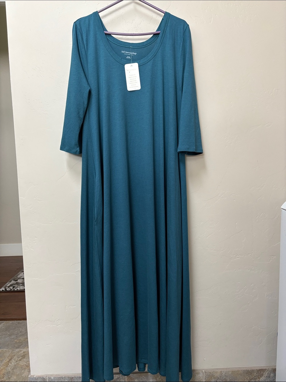 Soft surroundings maxi dress. X large